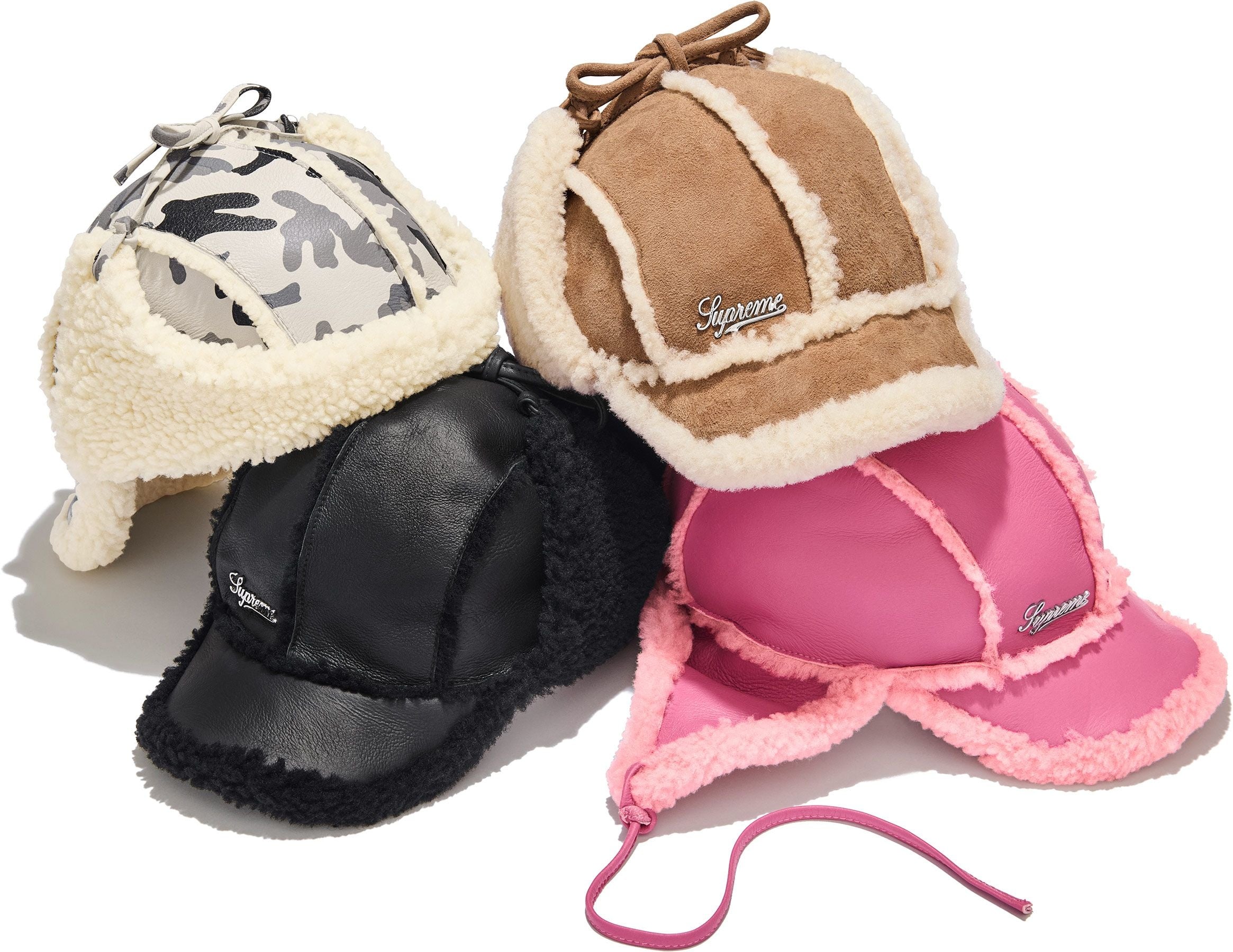 Shearling Lined Earflap Cap